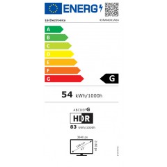 LG Smart Τηλεόραση 43" 4K UHD LED NanoCell AI NANO81 HDR (2025) 43NANO81A6A